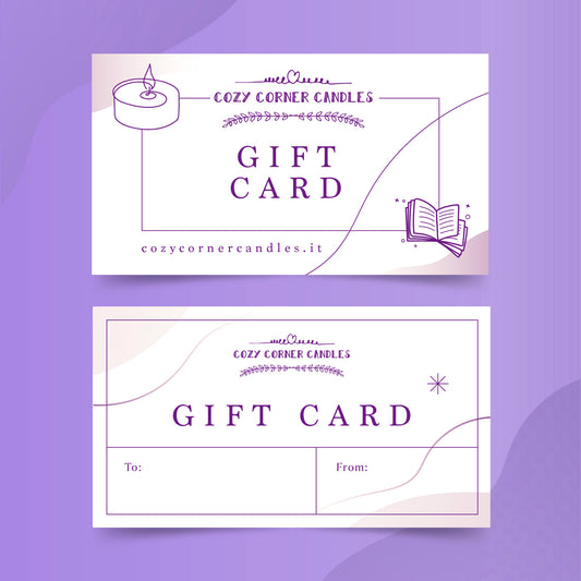 A COZY GIFT CARD